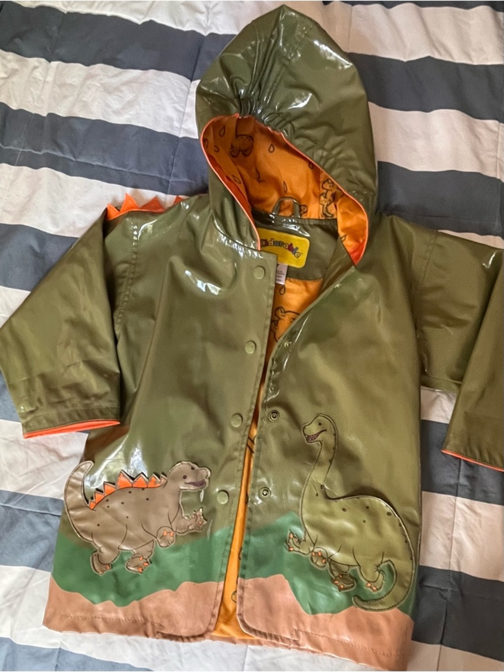 Kidorable Dinosaur raincoat - 3t